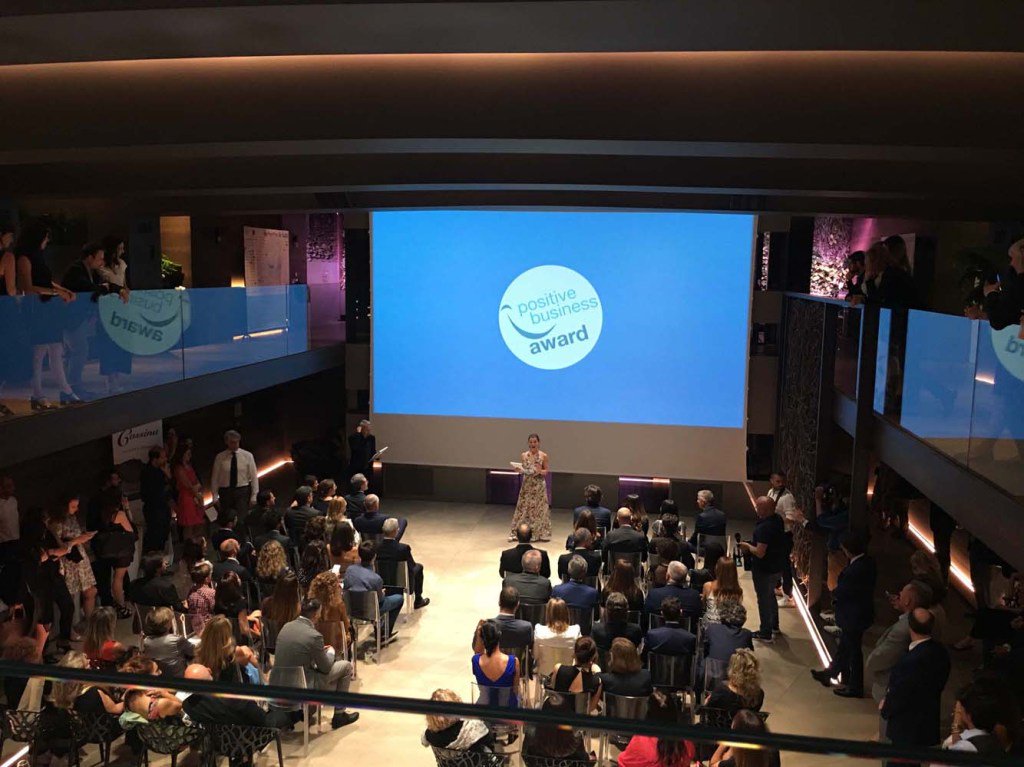 Winner 2018 positivebusinessaward.it/winner-2018/