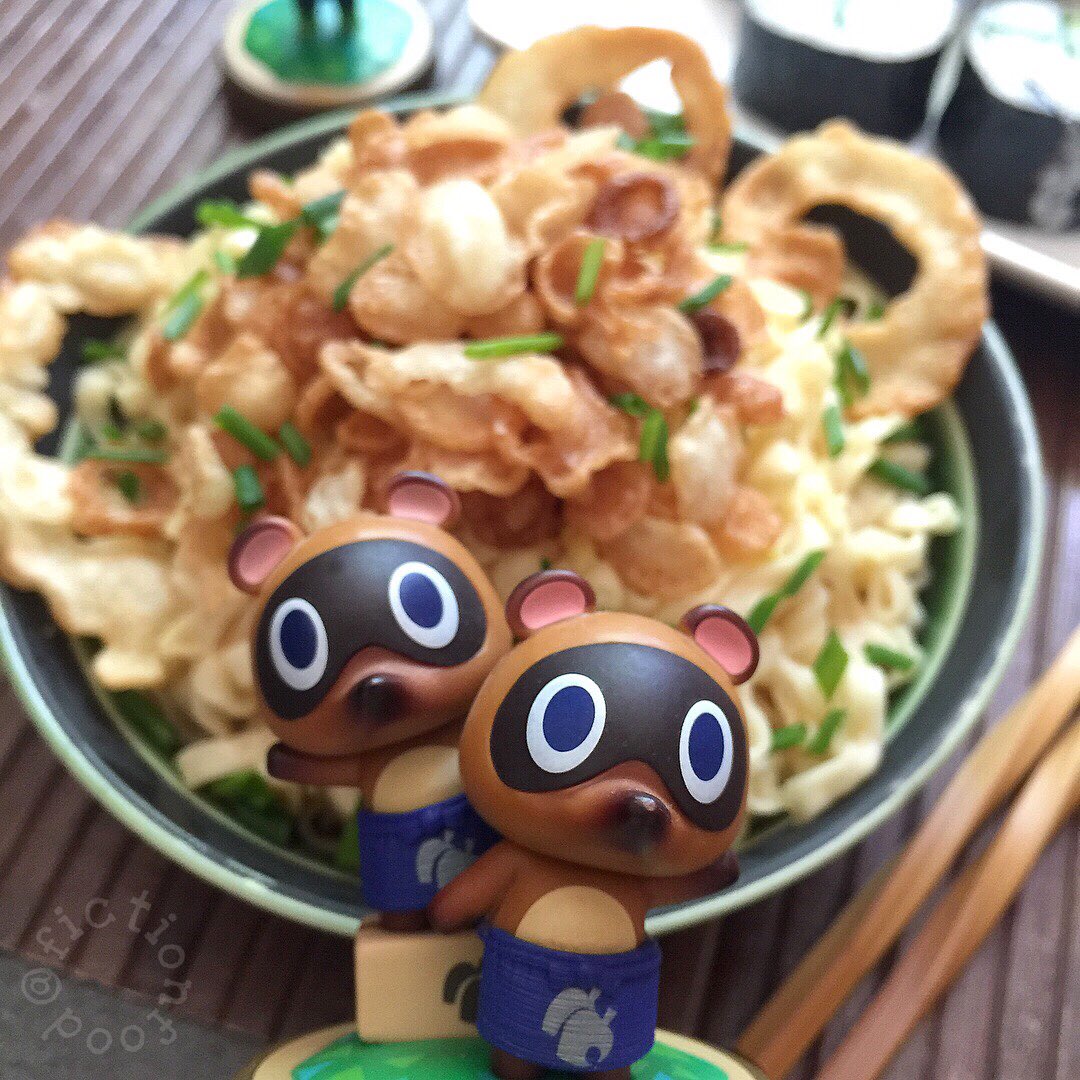 FictionFood's tweet photo. Tenkasu tempura bits for my tanuki udon from @UmaiCrate.😋🍜
Recipe: https://t.co/DQK4sXhU5Z
.
#tenkasu #animalcrossing #tanuki #udon #ramen #fandomfood #umaicrate #foodofthegods #tempura https://t.co/1Lw9tPzxHN