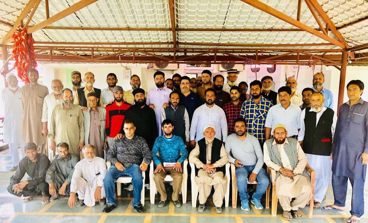JKNC_'s tweet photo. YNC Provincial President and Former MLA Poonch @ajazjan chaired a meeting of party functionaries and workers in Poonch. Termed the DDB meeting a mere eye-wash. Lashed out at the Govt for lack of development and lack of empathy for the people. https://t.co/me38VF4aT7