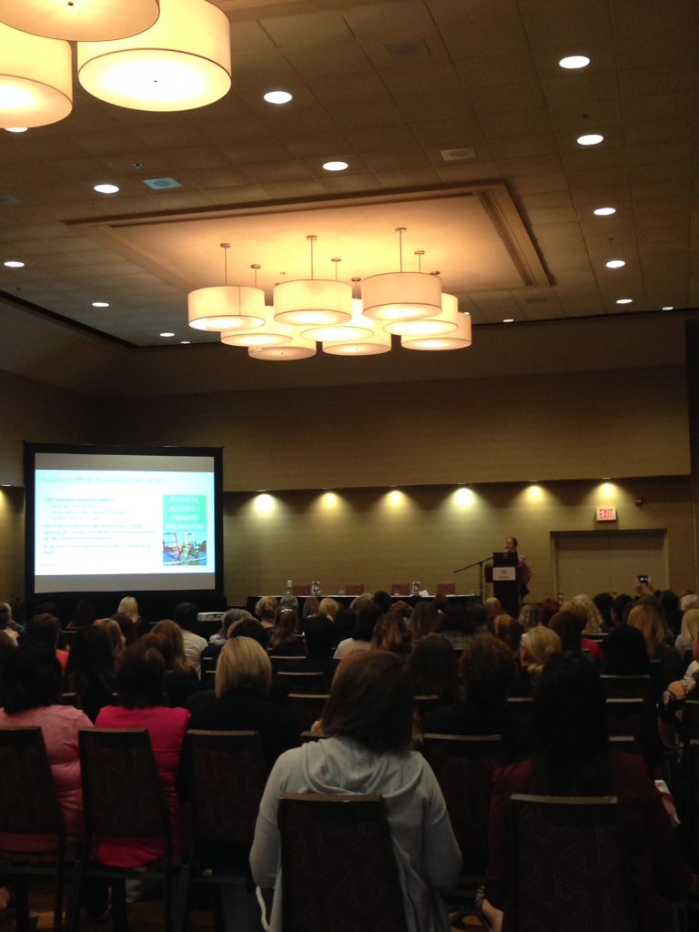 PreventionFall's tweet photo. Dawn Skelton leading us through her keynote address this morning. Welcome to the first day of the 4th Canadian Fall Prevention Conference #fallsprevention2018 https://t.co/RvimRBzymS