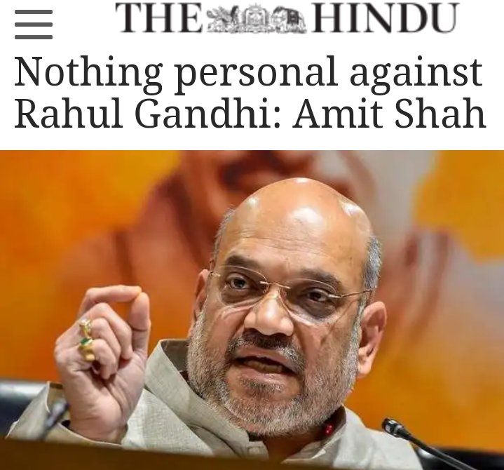 sarvmanglamcom's tweet image. No one is a danger in a democracy,” said Amit Shah  #ModiAssassinationPlot

Amit Shah said “Congress-Mukt Bharat” did not imply India free from the Congress party, but nation free from “Congress culture.”
 
“Middle class had been moving away from BJP&quot; 
#AccordingToRahulGandhi