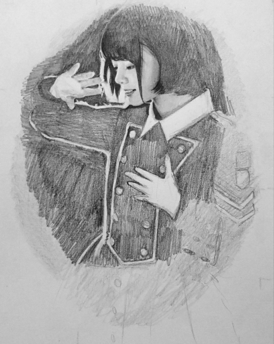 てち描いてる途中♪
顔はとりあえずこんな感じ☺️
少し違う気がするけど体を描いたら顔の雰囲気が変わるので体を描いていこう?
鉛筆画は薄くなりがちなので薄くならないように気をつけよう?
#欅坂46
#平手友梨奈
#てち
#サイレントマジョリティー