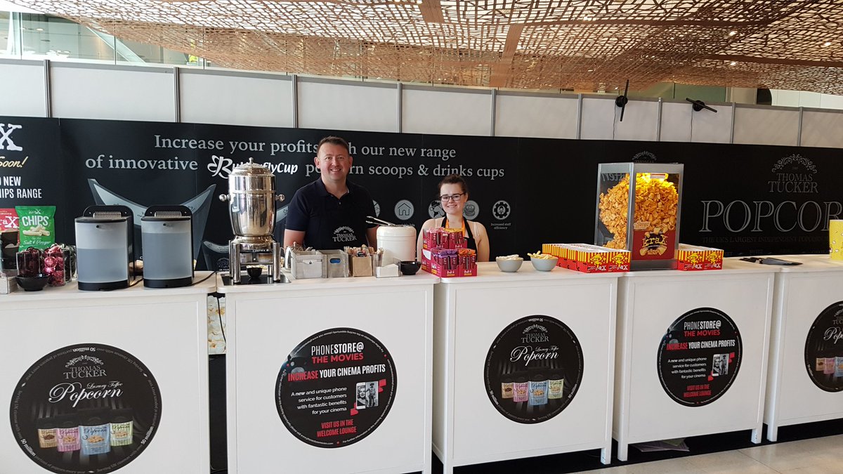 We look forward to welcoming you to our Coffee lounge in the entrance to #Cineeurope. Taste some of our new Krax flavours or just grab a coffee and Relax for a while whilst nibbling some delicious #popcorn #cinema #bak'd #krax #movies #barcelona