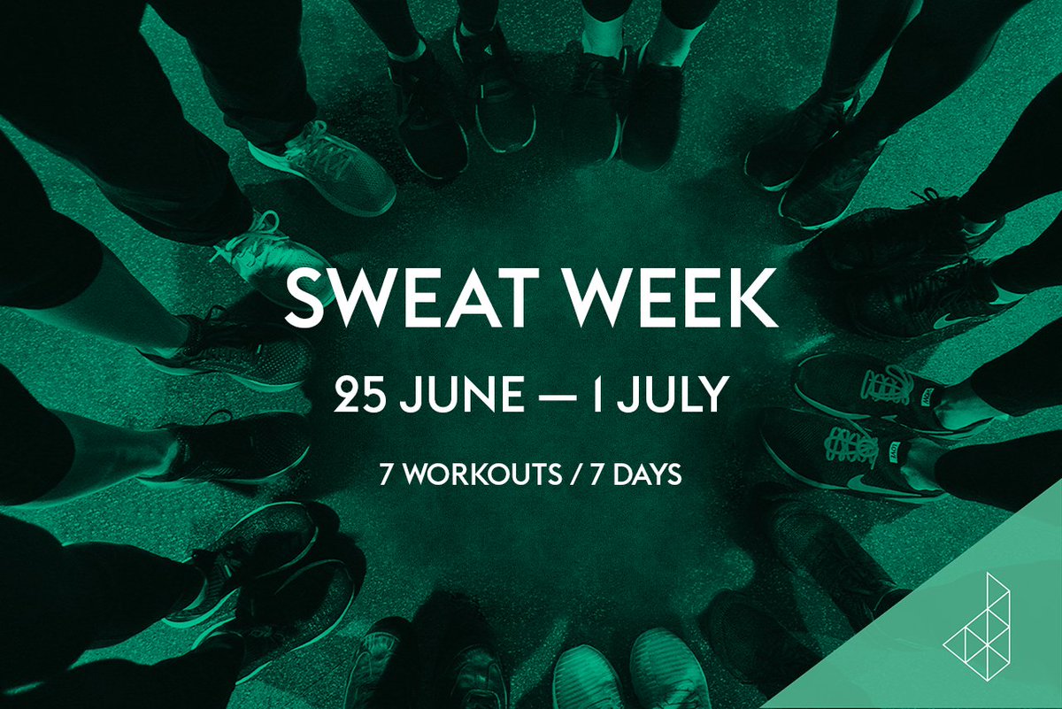 DigmeFitness's tweet photo. The countdown is on! 2 weeks today we'll be starting #SweatWeek. 7 classes/7days. Reckon you've got it in you?! As usual there'll be prizes for all #SweatWeekLegends and special credit packs available next wk. https://t.co/o6WWrUfdJH