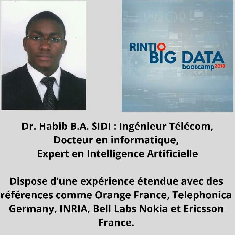 RintioGroup's tweet image. #bigdatabootcamp
Impressions du Dr. Habib SIDI suite à son coaching sur le Deep Learning :
"Je suis assez satisfait de l'expérience. Ce bootcamp est une très belle initiative de formation pratique proposée aux participants."
#Rintio