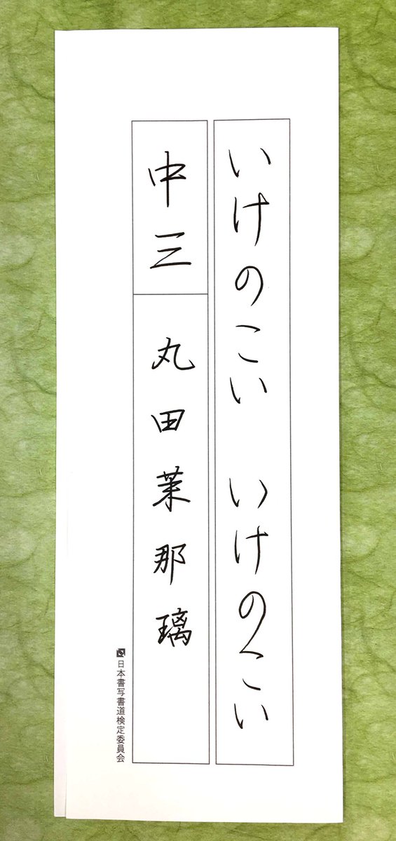 日本書写書道検定委員会 書写検 事務局 A Twitter 優秀作品 硬筆行書 美しく整った文字をより速く書く 検定試験を受けながら 美文字を手にいれましょう 詳細は T Co Jw6dmusi7d 書道通信 通信教育 検定 習字