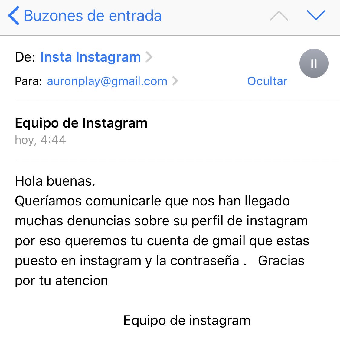 auronplay's tweet photo. Mira que han intentado mil veces sacarme contraseñas con enlaces falsos y tal, pero esto es lo más cutre que he visto en toda mi puta vida jajaja https://t.co/mkNrohNSzg