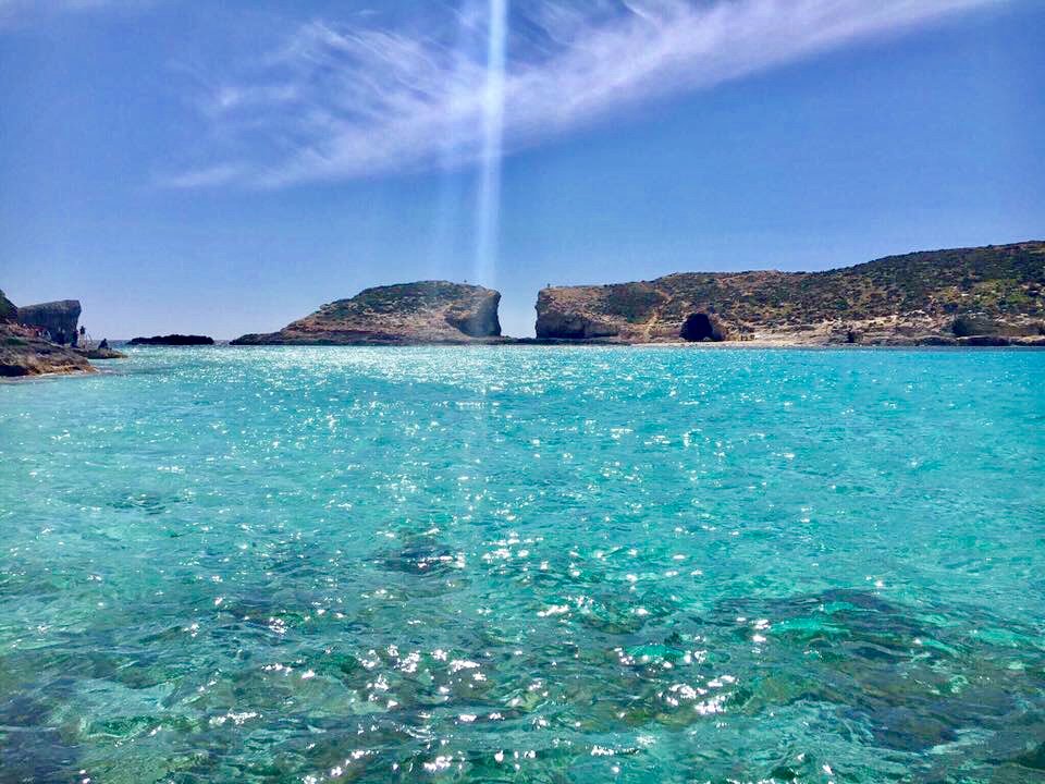 Let's reinvent the #mondayblues with some of our favorite #blue locations. Here's a shot from the Blue Lagoon in Malta #mondaymotivation