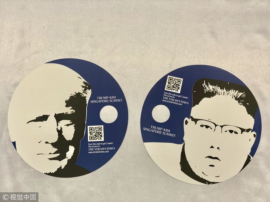 globaltimesnews's tweet image. Countdown begins for the #TrumpKimSummit in Singapore tomorrow. Learn more with our special coverage. bit.ly/2l3nXHS