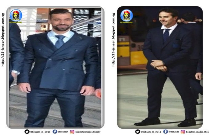 على مظهر معلومات عن المصرى الذى ظهر بجوار صلاح أثناء الفحوصات الطبية