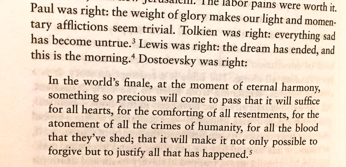 JRRTolkien's tweet photo. Paul was right.
#Tolkien was right.
Lewis was right.
Dostoevsky was right.
(Via @AJWTheology in ‘Echoes of Exodus’) https://t.co/zly4jhP372