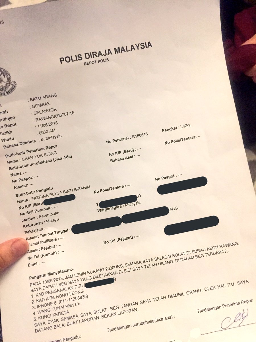 Ffzrnaa_'s tweet photo. SALAM WARGA TWITTER. SEMALAM BEG I HILANG KT SURAU AEON ANGGUN RAWANG TIME I TGH SOLAT. MINTAK KORANG VIRALKAN. DALAM TU ADA KUNCI KERETA, IPHONE 6, IC &amp; KAD ATM HONGLEONG. TOLONG RT &amp; VIRALKAN. I TGH BUNTU SKRG KUNCI KERETA HILANG SBB NK BALIK KG RAYA NI. TQ https://t.co/dQrLPV3s7e