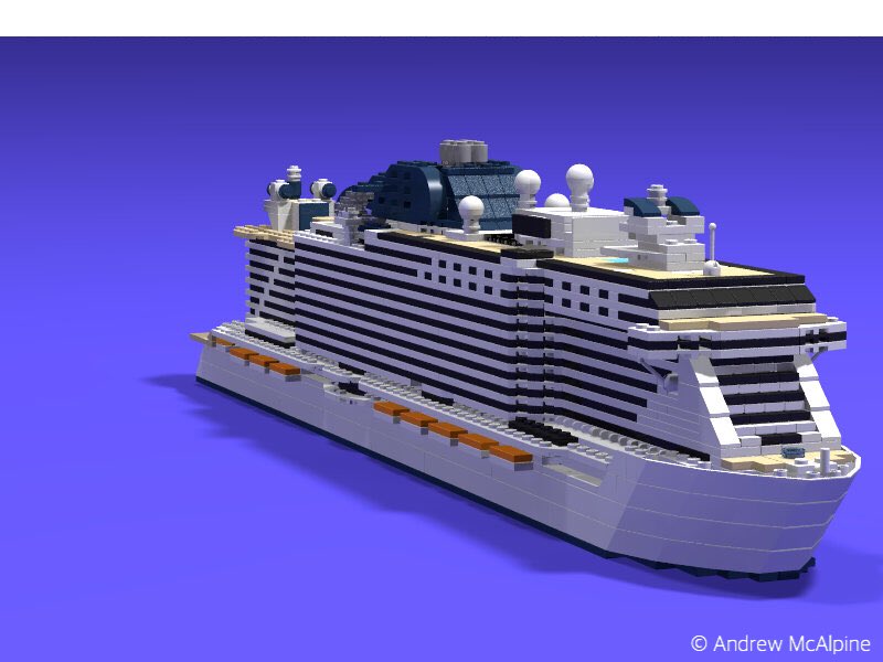 lego cruise ship moc