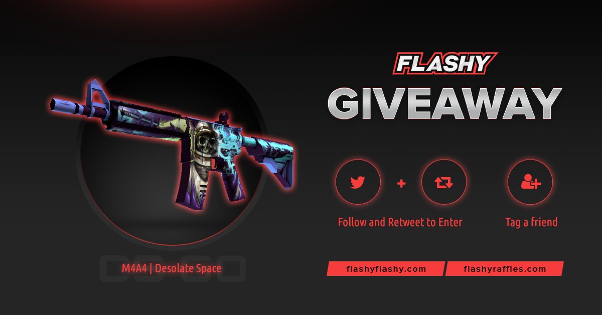 flashyflashycom's tweet image. ⚡️24H GIVEAWAY!!!

To win: 
✅ Retweet
✅ Follow us
✅ Visit: flashyflashy.com      
✅ Visit: flashyraffles.com     

#flashyflashy #weekend #giveaway #csgoskins #CSGOGiveaway