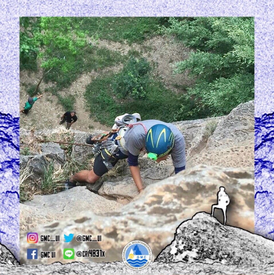GMC_UI's tweet photo. memahami teknik tali temali dan fisik yang harus kuat.

GMC UI 2017/2018
#WeCanExploreFromZeroToTheTop https://t.co/pwmNApezjN