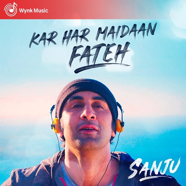 WynkMusic's tweet photo. #NewHotSingle
'Kar Har Maidaan Fateh' from 'Sanju' film, is an inspirational track that showcases @duttsanjay's Biopic.
Listen First on Wynk Music: https://t.co/GDojVAxc73
@TSeries @shreyaghoshal @foxstarhindi #SukhwinderSingh https://t.co/Xwe1V3kA2X