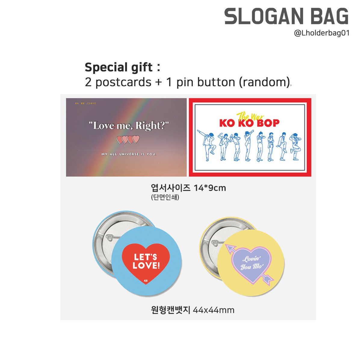 9ongjoo's tweet photo. [TH] 💟 SLOGAN BAG 💟 @/Lholderbag01 
🌟2สี ขาว/ดำ
🌟ขนาด สูง 40cm. กว้าง 38cm. 
🌟ช่องใสใส่ผ้าเชียร์ด้านหน้า 31*22cm.
🌟ด้านในมีช่องใส่แท่งไฟ + ช่องใส่ถ่าน
🌟ผ้าด้านในกันน้��
❣️ของแถม 2postcard + 1pin button (random) ❣️
💸 ราคา 790
📮ค่าส่ง REG 50 EMS 70
🌈ปิดรับ 14/06 🌈 https://t.co/K66NzKz8Jh