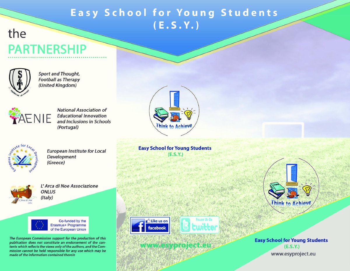 sportandthought's tweet photo. ESY project aims to share European best practice in prevention of early school leaving #epluspeople #ESYproject @erasmusplusUK @NCCBrent @aenieorg @EMICRO https://t.co/MHcgGNzfZo
