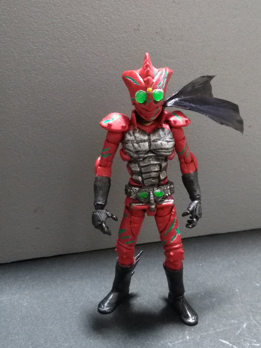 nmAZdIhQnMlSyh6's tweet photo. SHOOD 仮面ライダーアマゾン改造
アマゾンアルファスーツ
#アマゾンズ　#アマゾンアルファ
#SHOOD 仮面ライダー　#食玩
#ニチアサフィギュア改造部 
#掌動　#掌動研究会 https://t.co/eHBbdgaQU4