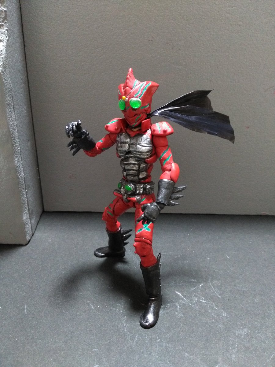 nmAZdIhQnMlSyh6's tweet photo. SHOOD 仮面ライダーアマゾン改造
アマゾンアルファスーツ
#アマゾンズ　#アマゾンアルファ
#SHOOD 仮面ライダー　#食玩
#ニチアサフィギュア改造部 
#掌動　#掌動研究会 https://t.co/eHBbdgaQU4