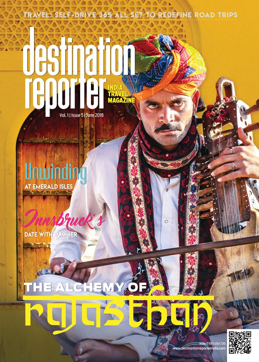 DReporterIndia's tweet photo. The June 2018 issue of Destination Reporter-India Travel magazine is out now. Read the cover story ‘The Alchemy of Rajasthan’ along with ‘Innsbruck’s Date With Summer’
#DestinationReporterIndia @my_rajasthan @InnsbruckTVB
Click here to read the magazine: https://t.co/YA9w28tJ8P https://t.co/260CIjhwxu