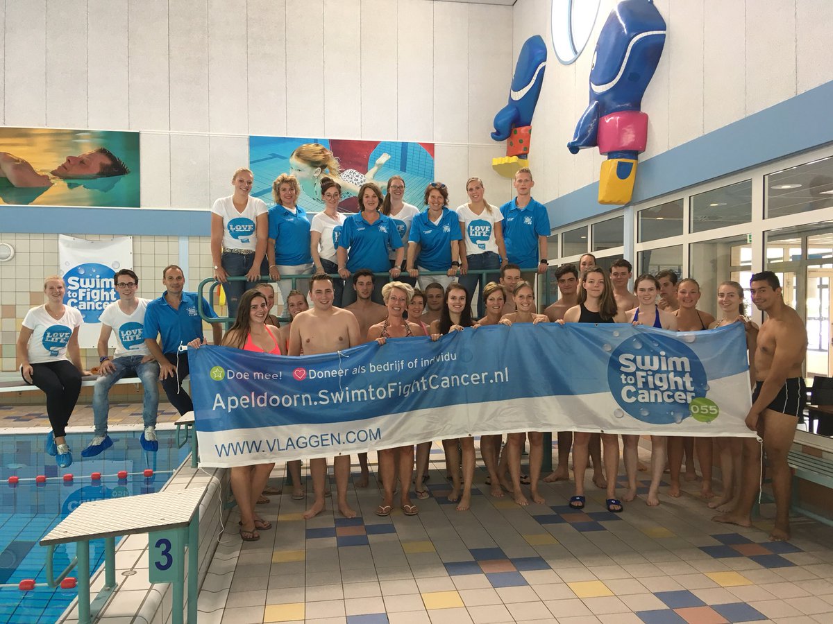 SwimtoFC055's tweet photo. Studenten Saxion zetten zich in voor Swim to Fight Cancer Apeldoorn. Met een sponsorswim proberen ze zoveel mogelijk teams in het water te krijgen op 16 september in het Apeldoorns kanaal. Doe ook mee! Schrijf je in op https://t.co/OSFiHt4Gcg
#STFC055 https://t.co/njWvtOFXMB