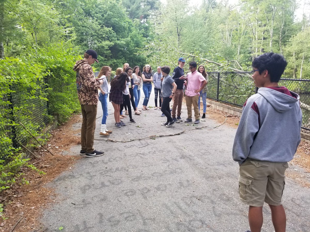 kandjerickson's tweet photo. What does math and nature and psychology have to do with each other? multiple intelligence project, learning math using naturalistic intelligence.  #gdrsdchat @GDPrincipal https://t.co/RbVWsz95pe