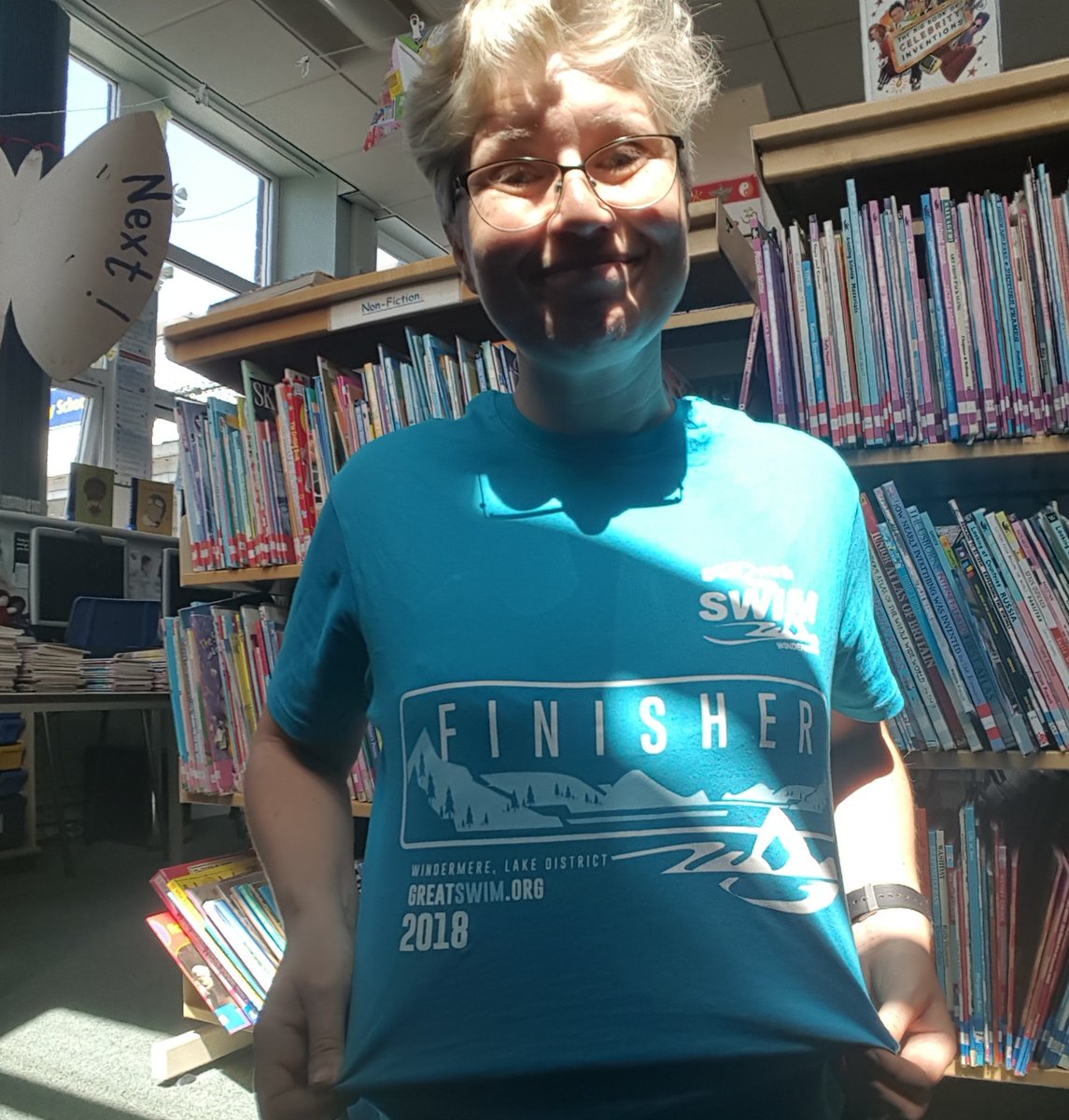 RarasRules's tweet photo. Stocktaking. Or as I like to call it Wear You Race Tee To Work Day! #dressdownmonday #braggingrights #GreatNorthSwim #racetee https://t.co/cuASQC9LPI
