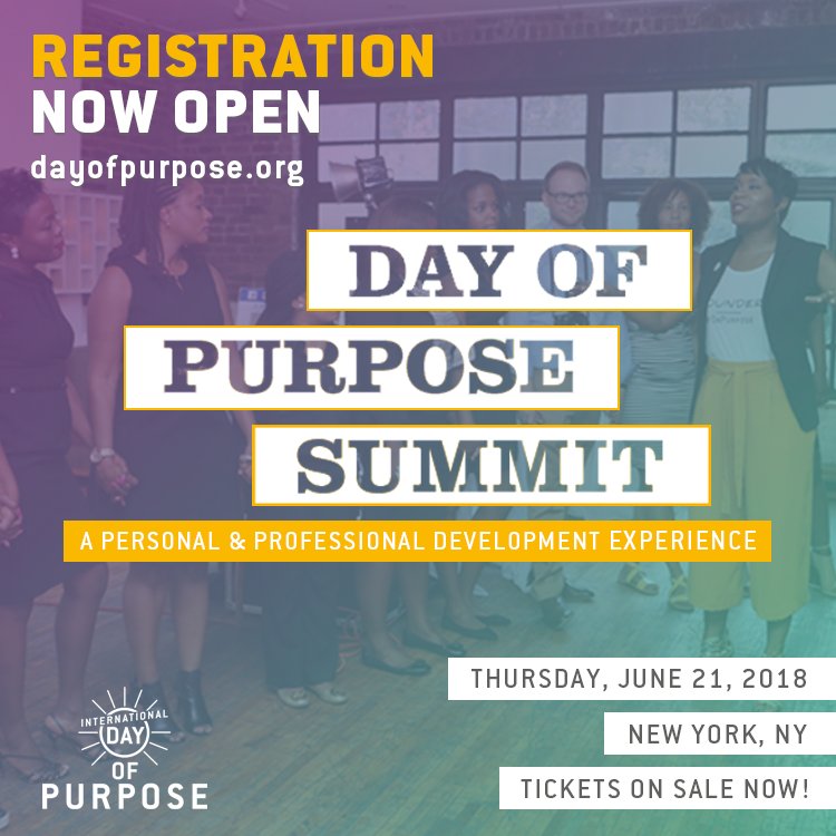 dayofpurpose's tweet photo. The #DayOfPurpose Summit is 12 days away! Tickets on sale at https://t.co/IHGtKVM9tg 🎟 #OnPurposeMovement https://t.co/T72FwXoSJy