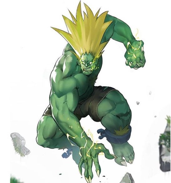 SEIMO セイモ on X: Fan art de Blanka - Street Fighter #SFV #StreetFighter  #fanart - by   / X