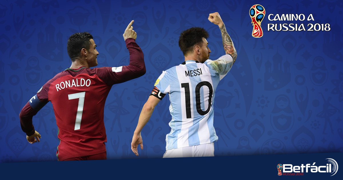 betfacil's tweet photo. ⚽ ¡Empieza el #Mundial, y con él, la lucha por el #pichichi! 
¿Quién crees que conseguirá proclamarse mejor jugador del Planeta? 🔥

👉 https://t.co/YiHfGL0J9S
#Betfacil #EsFacil #Rusia2018 https://t.co/bOS8sqDn61