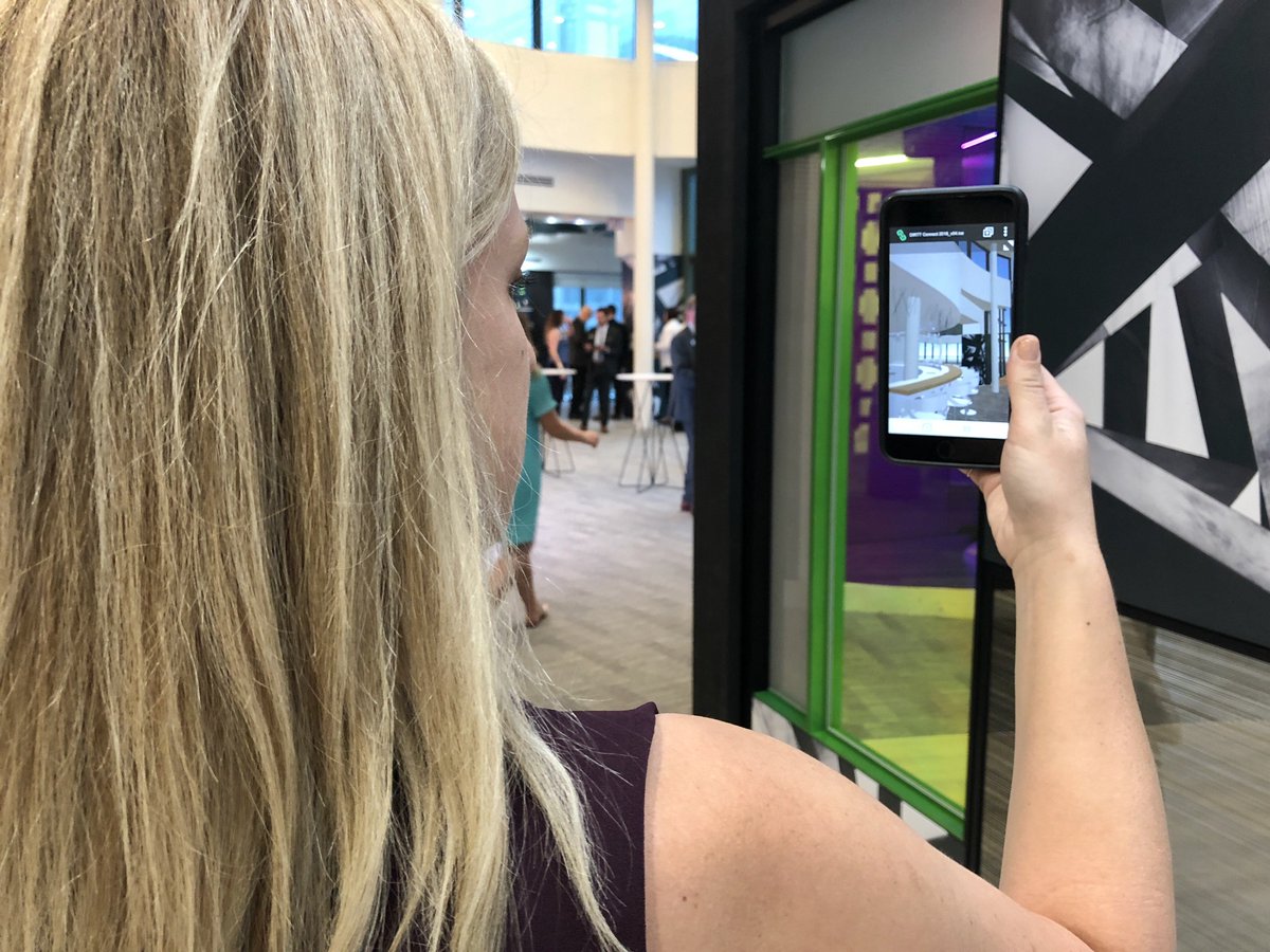 DIRTT's tweet photo. Join us in Chicago - from anywhere in the world - in #ICEreality! Download the app and grab your headphones to join the conversation.  https://t.co/HkxLoHvso4 #DIRTT #DIRTTConnext https://t.co/7MlQVaIdP9