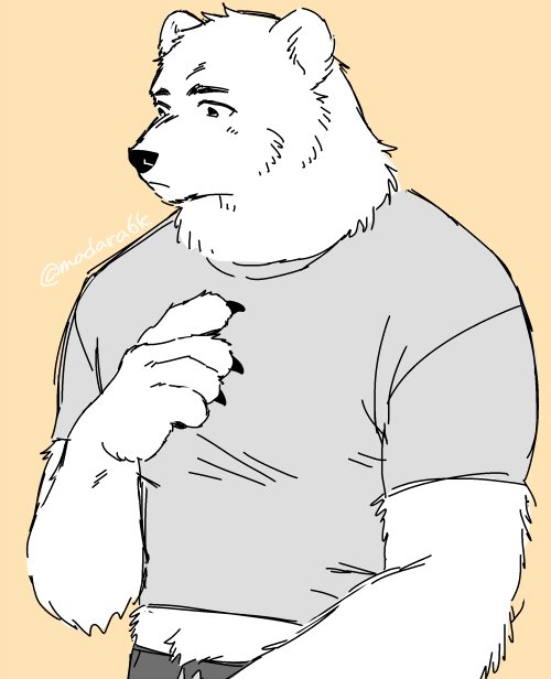 練習で描いてたケモ 