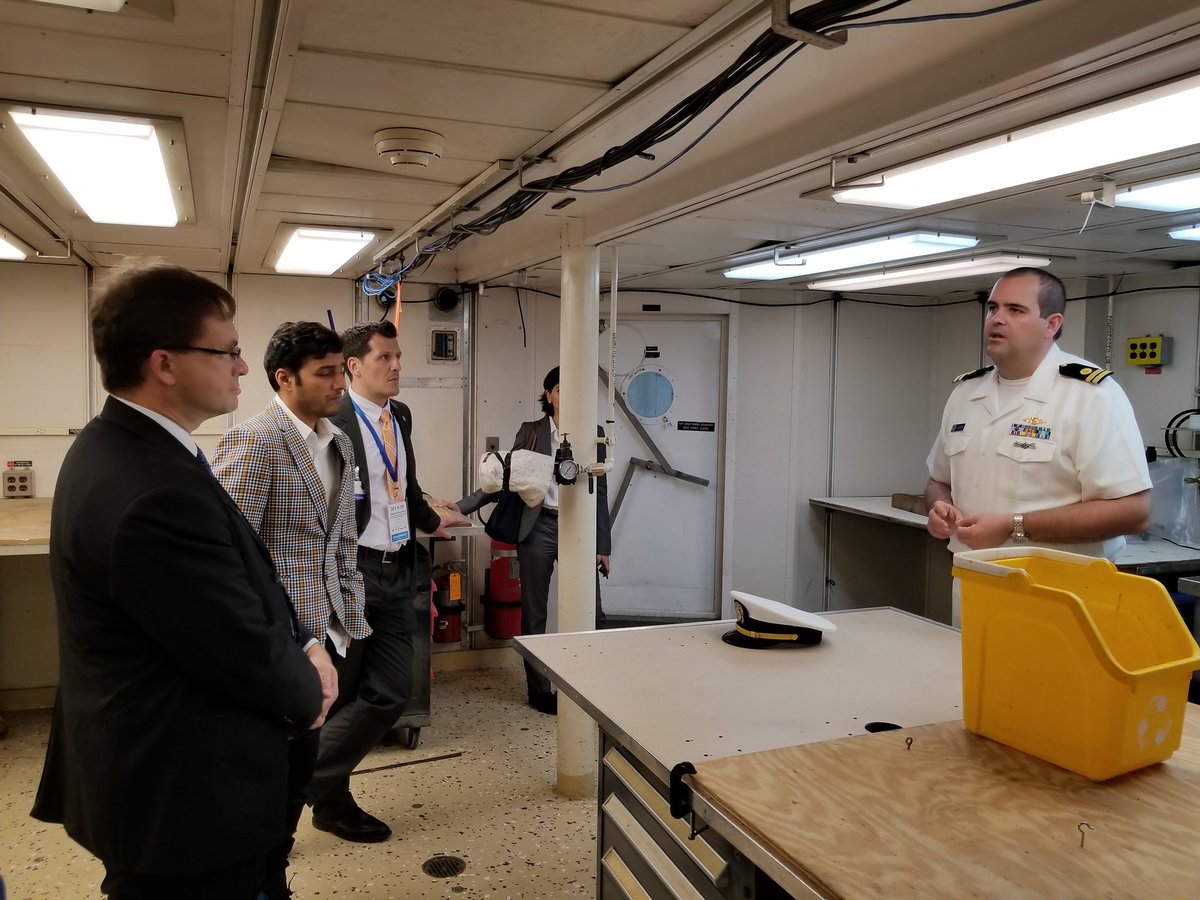 AfrozShah1's tweet photo. Week 139 . #BeatPlasticPollution  .

Aboard the iconic ocean ship Ronald Brown . Big fan of @NOAA s work .

The crew informs that plastic is rampant in the deep ocean.Such ships needed in India for linking science and citizen.

Thank you #cgkagan . An Eye opener to be onboard https://t.co/GPy2rpIdyl