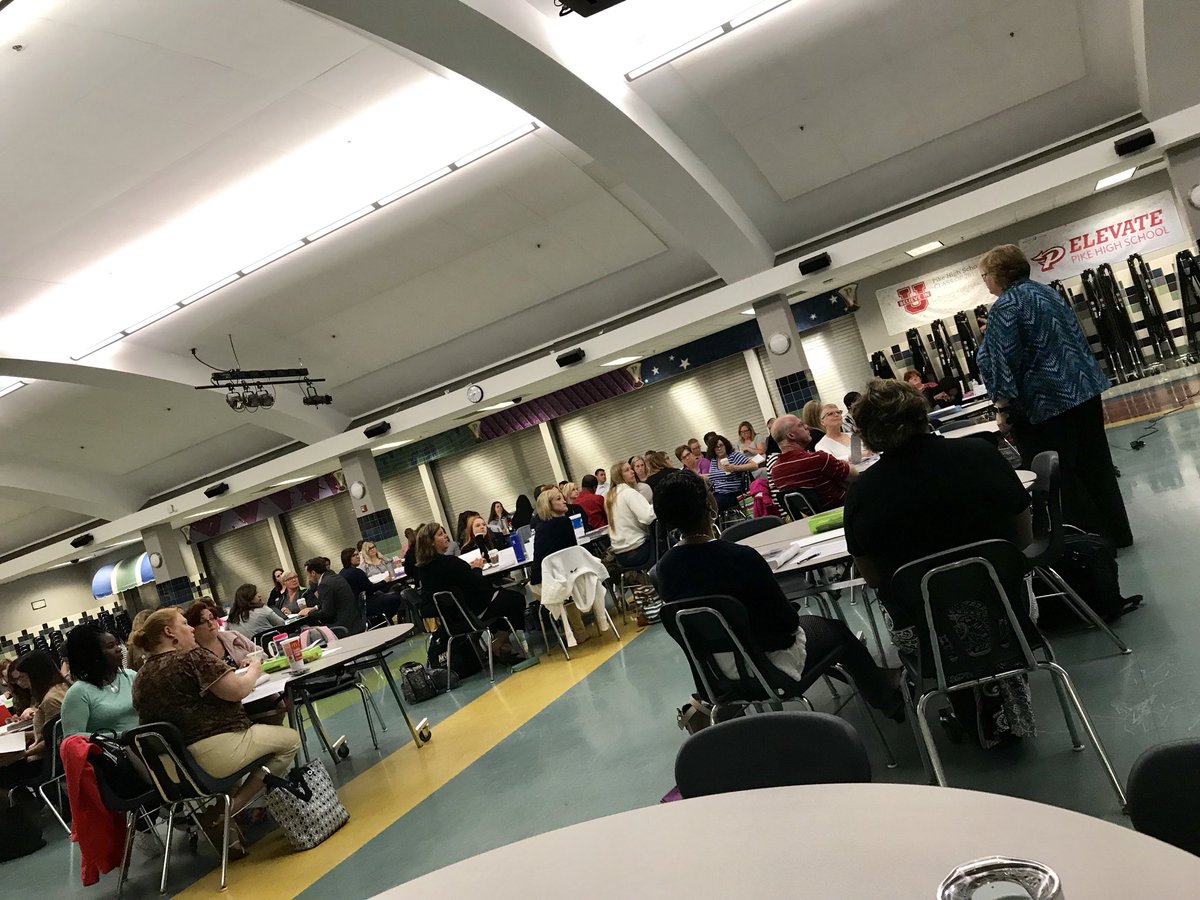 DrFloraIndy's tweet photo. How can theory expand my understanding of effective pedagogy for reaching all learners? Today @PikeSchools teachers and administrators are learning side by side about the #6Standards #PikePride #valueofPedagogy https://t.co/Xcmy3ETOOE