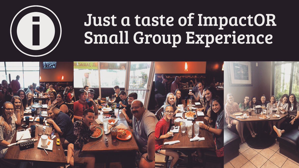 ImpactSummitOR's tweet photo. @impactsummitor Small Group Experience last night!!! https://t.co/BE0omrJP6w