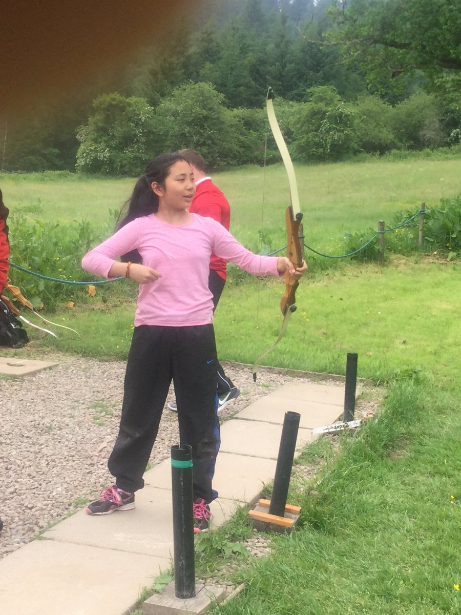 qvsprimary7's tweet photo. What an amazing time S1 had at Dounans Outdoor Education Centre in Aberfoyle. Archery 🏹 experts in the making 🎯 https://t.co/5rry6UeTRU