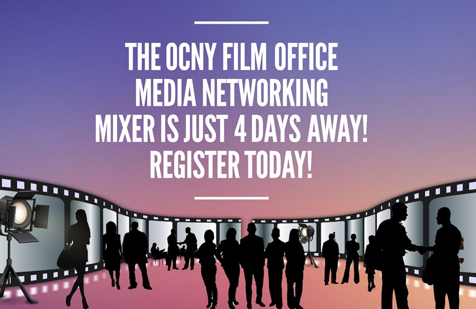 OCNYFILM's tweet photo. The Orange County NY Film Office is hosting a #media #networking event on June 14th!
https://t.co/bqmTXriS2m
#NYSFilm #UPWIFT #Film #Television #FilmProduction #Directors #Producers #Writers #Sound #Actors #Editors #SAGAFTRA #OrangeCountyNY #PortJervis #HudsonValley #UpstateNY https://t.co/zBLqGbSszh