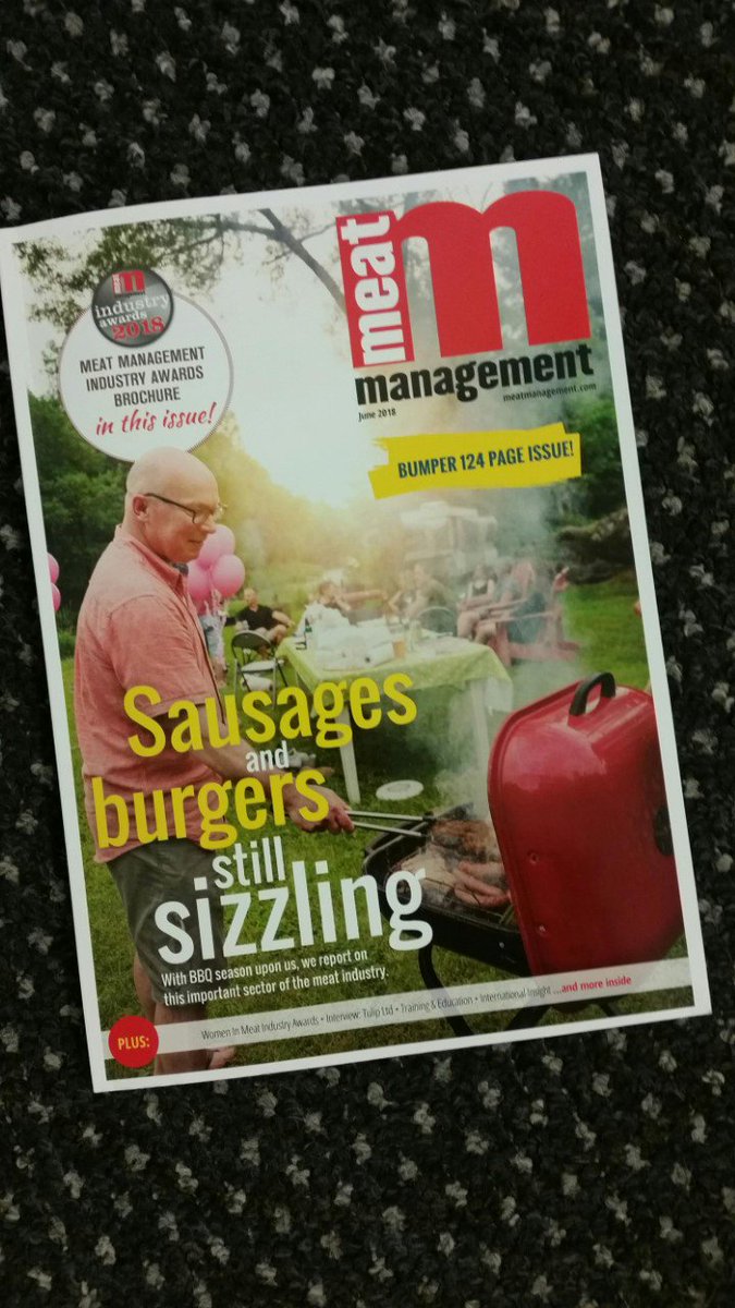 snp_ltd's tweet photo. Have a guess who is featured in the meat management magazine in the June 2018 edition? Yes, we are...  @MeatManagement #meatmanagement #juneedition2018 https://t.co/8ZgKPVICYk
