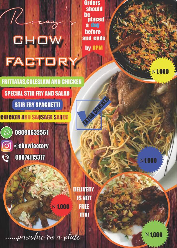CHOW FACTORY (@ChowFactory) / Posts / X