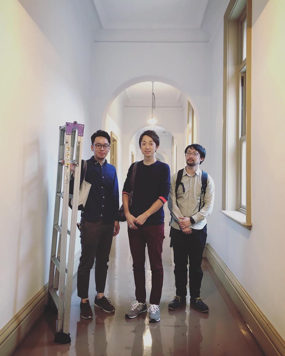 宮本武典 Auf Twitter Wow Incの工藤薫さん稲垣拓也さんと 山形ビエンナーレ展示会場チェック 高スペックのプロジェクターを複数使用するインスタレーションのため メーカー各社に機器の貸与交渉を重ねること数ヶ月 結果 なんとかricohさんにご協力いただけること