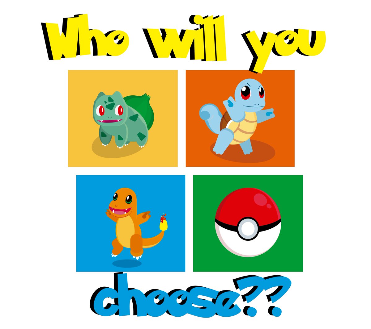 adrielom23's tweet image. Toughest decision when I was a kid #DrawEveryPokemon #pokemon #nintendo #games #indie #indiegamedev #indiedev #characterdesign #flatdesign #illustration