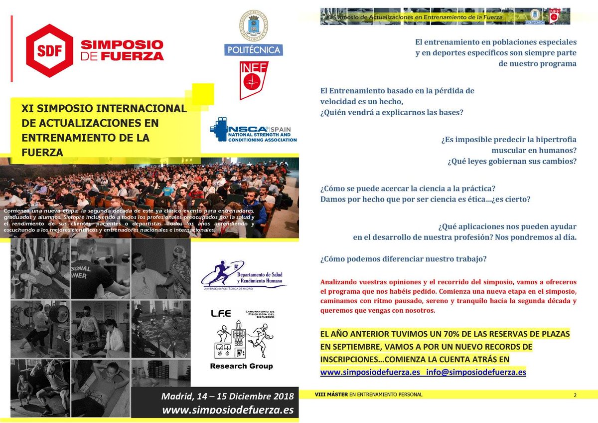 Simposio de Fuerza tweet media