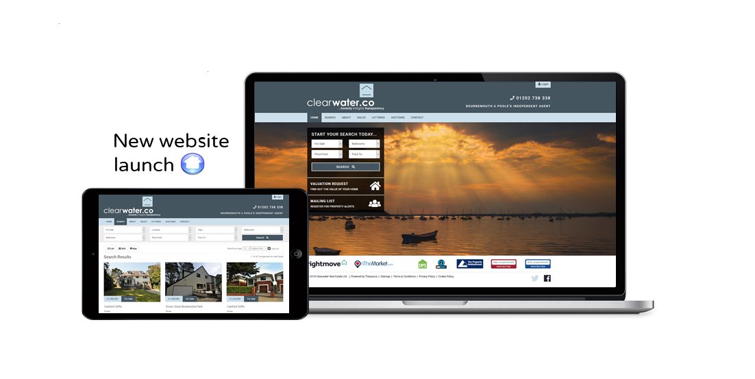 ThesaurusTech's tweet photo. Have a look at Clearwater's @clearwater_co new website https://t.co/Xnh4Hy3fDw which is now live! 
#Estateagents need a new website? https://t.co/EleXLsKLt1 https://t.co/xLAGwGRPoX