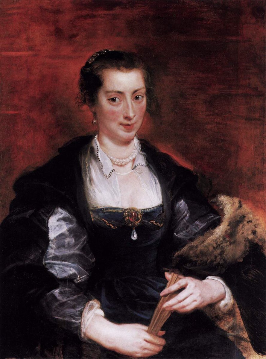 RobertBohan's tweet photo. (6) Rubens reaches such fame that hefty women are described as Rubenesque. My favourite works by him are his portraits of women - in particular his 1st wife Isabella Brant (1620s) &amp; later sister-in-law Susanna (Le Chapeau de Paille). Here looks &amp; intimacy count &amp; art triumphs https://t.co/TLckn6YaTc