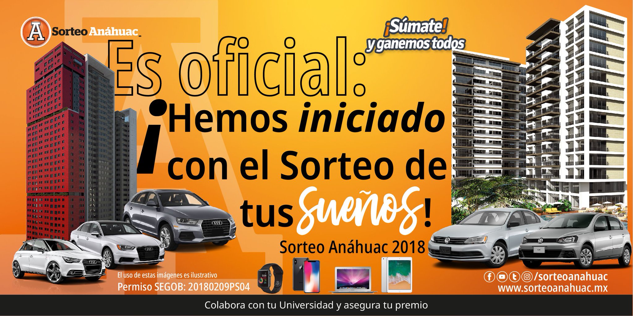 Anáhuac Campus Norte on Twitter "SorteoAnáhuac2018 ¡Qué esperas