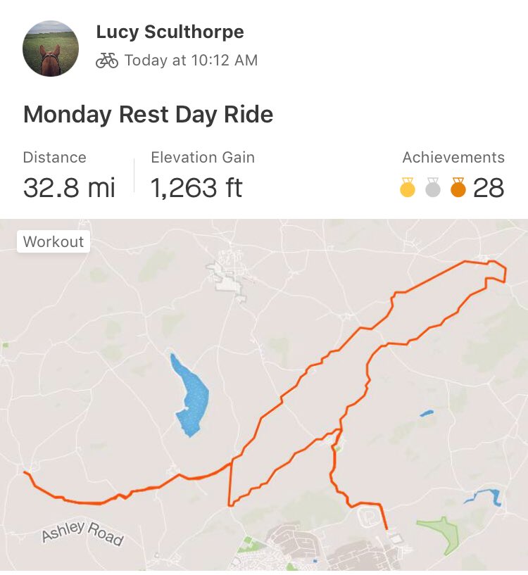 lucyscul's tweet photo. Monday morning training ride done as preparations continue for @PolUnityTourUK raising money for @UK_COPS. Gotta keep pedalling! #WeRideForThoseWhoDied https://t.co/HBE5tRCa4a