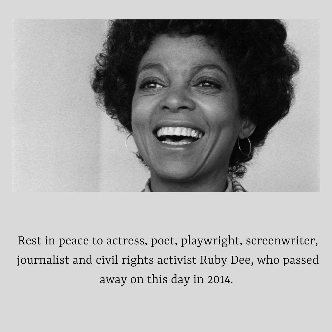 DuSableMuseum's tweet photo. #DuSableRemembers #DuSableMuseum #DuSomething #SummerTimeChi #RubyDee https://t.co/YHAU9mlUS3