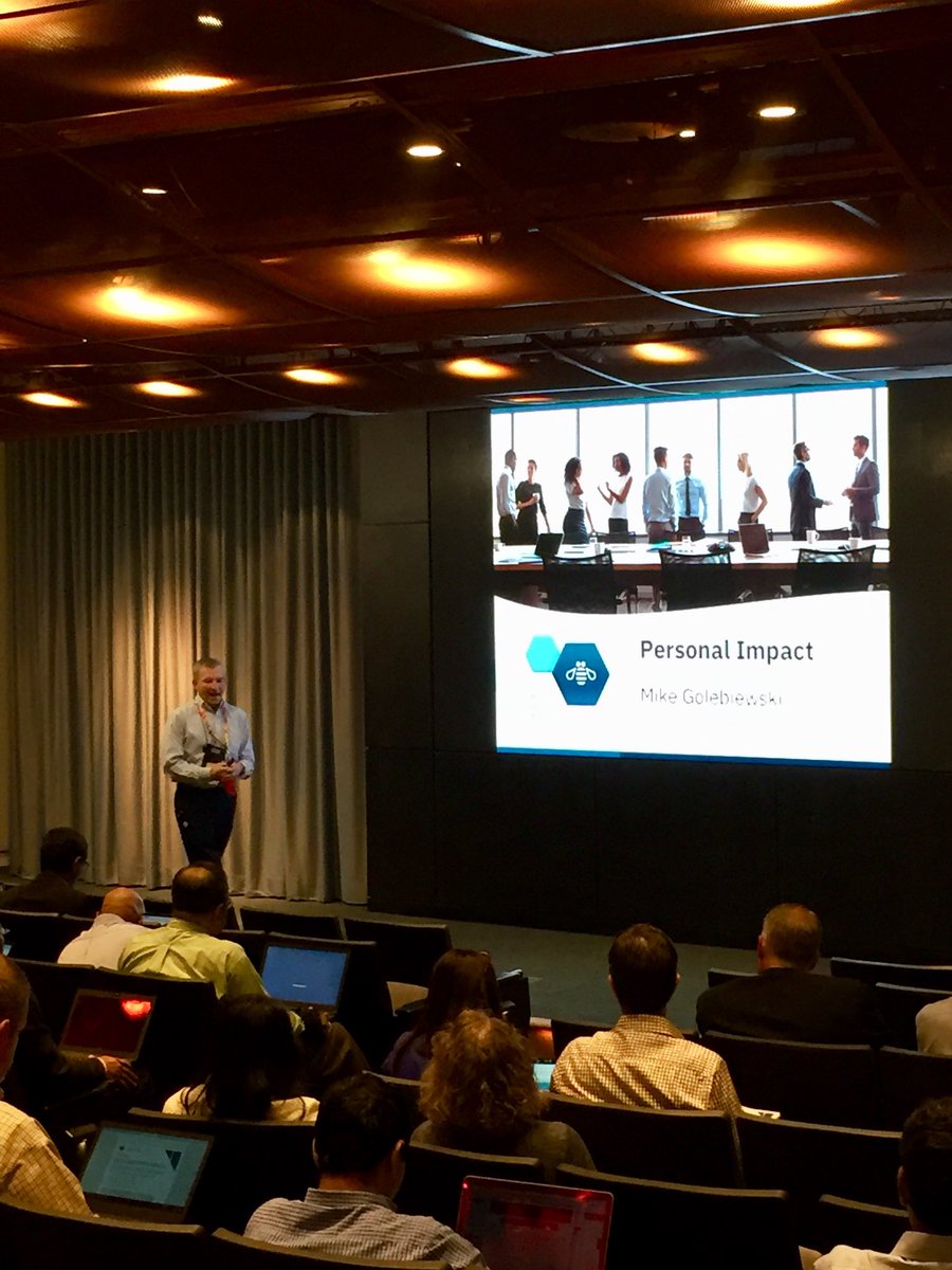 sewedge's tweet photo. We’re fired up and ready to go @TheBeeSchool Mike G talking about personal impact https://t.co/B5OrSlPL5C