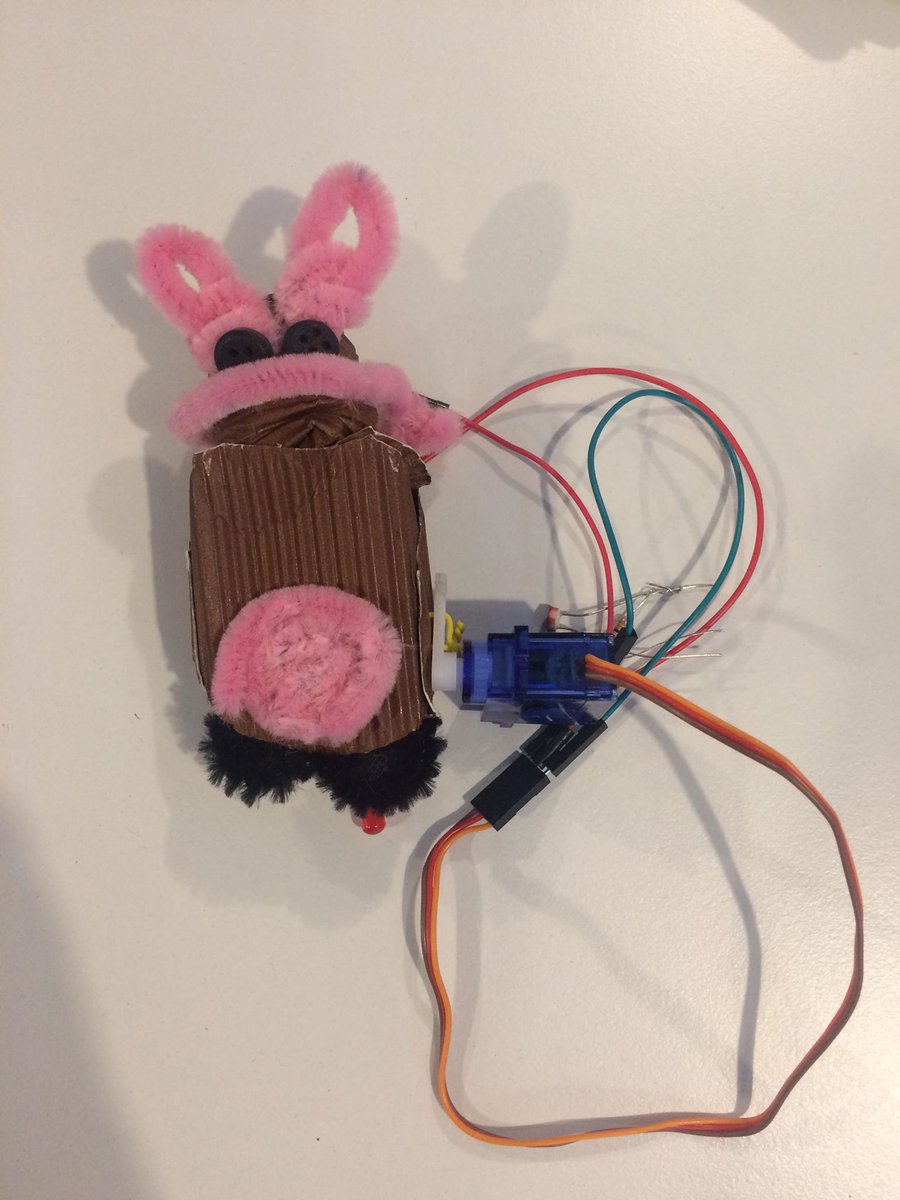 eCraft2Learn's tweet photo. During our visit @InnovAthens for the #eCraft2Learn project meeting, all partners had the chance to check the informal pilot site where students have been testing the eCraft2Learn ecosystem and creating robotic artefacts.
We give their creations a thumbs up!ππ https://t.co/EnRPsfouOv